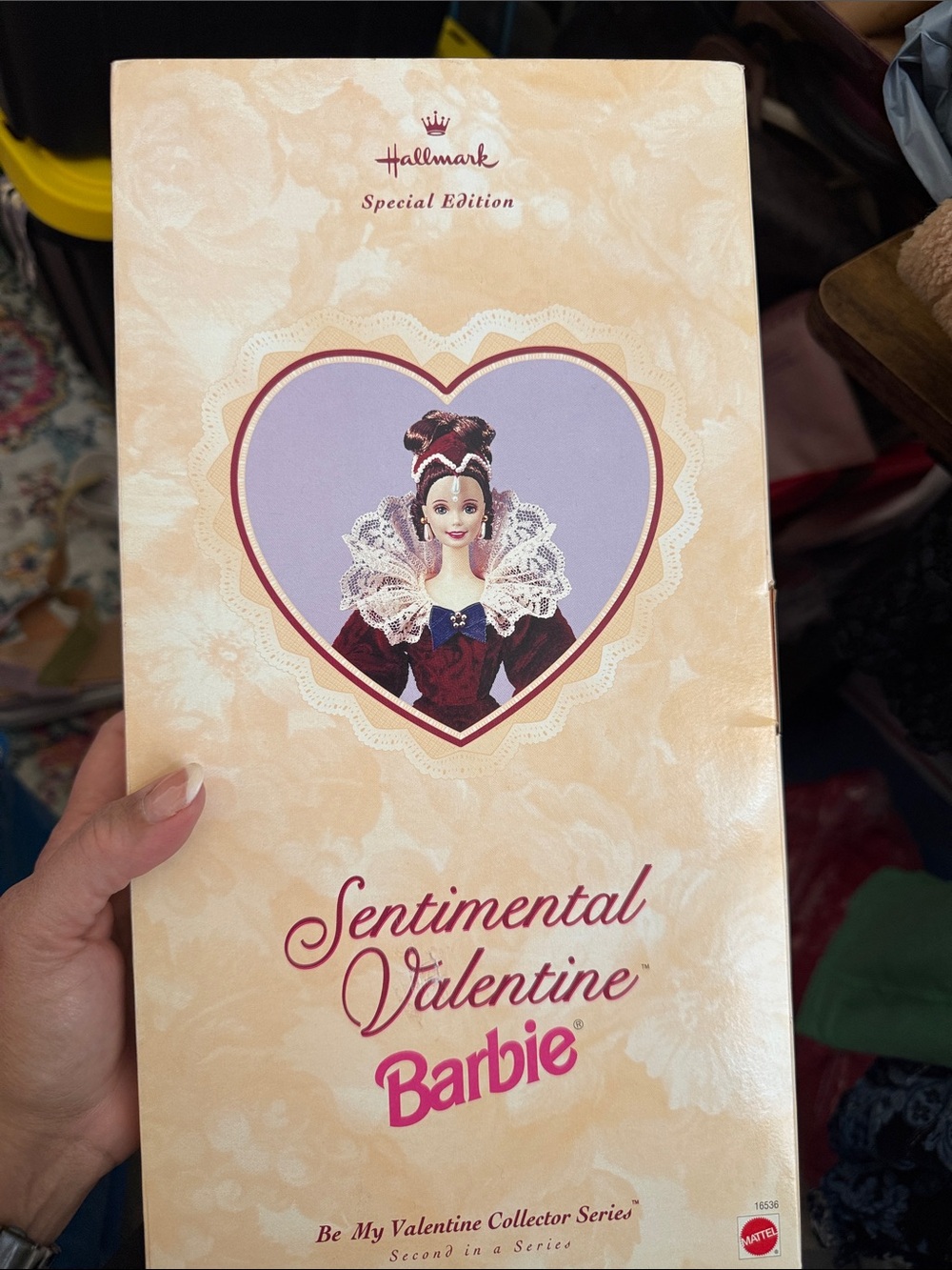 Barbie Sentimental Valentine‎ Collector Doll Pink Cream